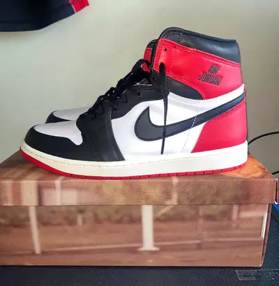 Reimagined Black Toe 1s Size 12 w/box & receipt Authentic No trades