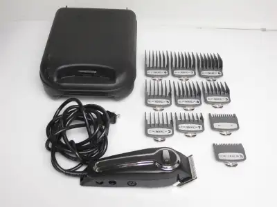 Yes still available. Clipper set with 10 attachments ranging from "1/2 to "8. Very good condition ov...
