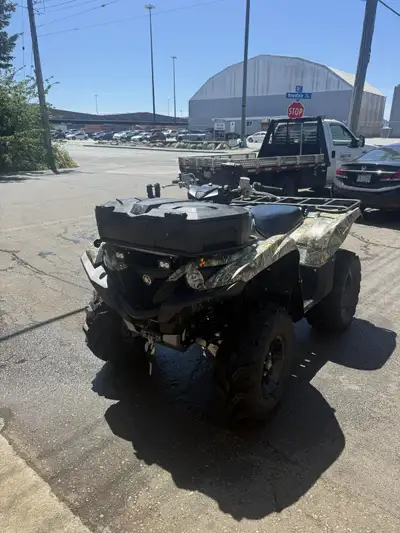 2021 Yamaha Grizzly 700 EPS in Camo. Excellent condition. Factory front cargo box 27" ITP radial tir...