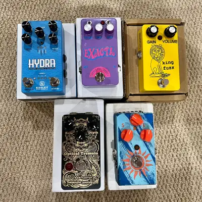Keeley, Barber, Bigfoot, Dazatronyx, Jam Pedals (Tremolo, Fuzz), View more