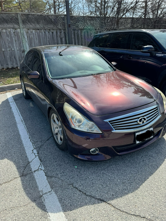 Infiniti G37x 2012 in Cars & Trucks in Markham / York Region - Image 3