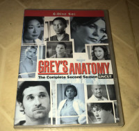 Greys Anatomy Complete Second (2) Season “Uncut” DVD Set - NEW
