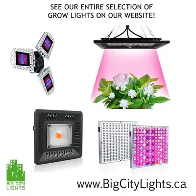 ⚡️LED Grow Light Panels - many models all NEW IN BOX! ⚡️, View more
