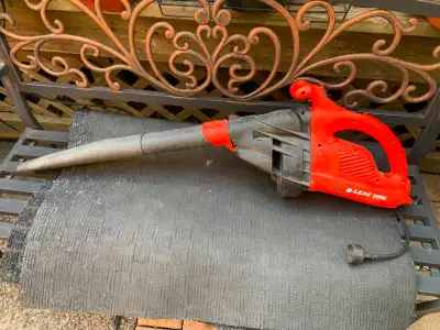 Black and Decker leaf blower, View more