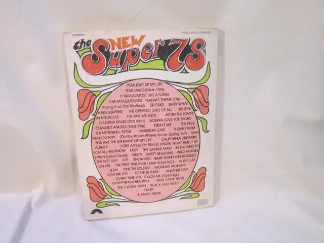 The New Super 78 ~ Music Book62863258204673122