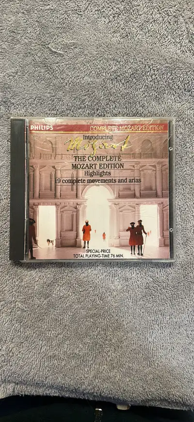 CD The Complete Mozart: 19 Movements And Arias, View more