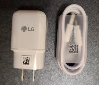 NEW - LG Cellphone USB Type A to Micro-B Wall Charger