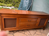 MCM Mid century modern stereo console