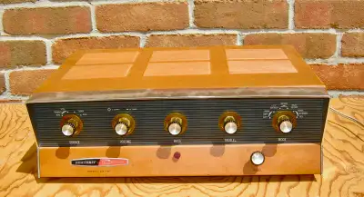 Vintage Heathkit Daystrom AA-151 Stereo Tube Amplifier-Untested, View more