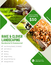Rake & Clover Lawn Care & Spring Clean Up
