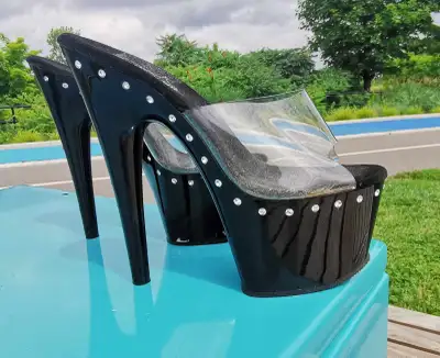 Pleaser Platform high heels, size 7, View more