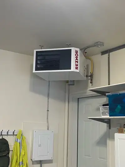 Reznor - Beacon Morris - Hot Dawg Garage Heaters with install , View more