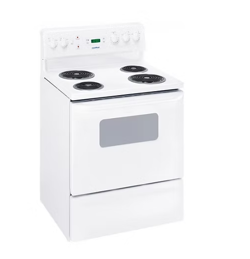 Stove - 30" Element 5.0 Cu Ft Coil Electric Range White- NEW in Stoves, Ovens & Ranges in Mississauga / Peel Region - Image 2