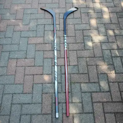 New Jr. SHER-WOOD and ITECH Composite Hockey Sticks $70 each, View more