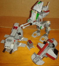 Lego Star Wars 7250 75035 75078, lot de 3 kits, no minifigs
