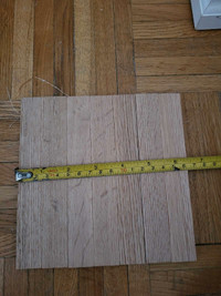Approx 27sq ft Oak parquet flooring