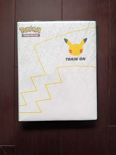 pikachu jumbo card binder Jumbo Card Binder for Pokemon Jumbo Cards, iofeiwak® Oversized 2 Pockets  Card Binder with 3 Rings - Holds 80 Cards with 40 Removable Sleeves -  Portable & Lightweight(Large 5.4