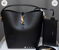 Brand new YSL Le 37 leather bucket bag tote