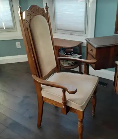 Solid wood side chair fit for royalty, View more
