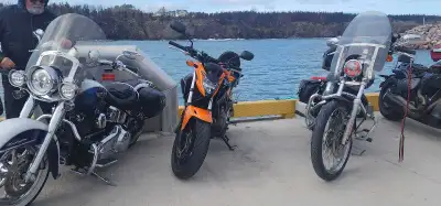 In great shape. Minor cosmetic damage from driveway drop.