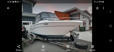 For sale is a very well maintained and repowered 21 ft Sea Ray Laguna. I used this boat off the coas...