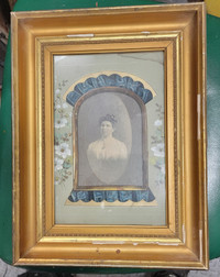 Antique  framed photo