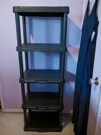 Plastic shelf for sale black