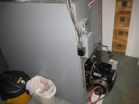 FS: working oil furnace 80k btu and oil hot water tank 50 gallon