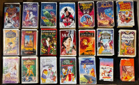 Lot 30 Cassettes VHS enfants - kids