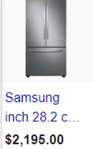 Samsung Double French Door Refrigerator in Fingerprint Resistant, View more