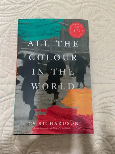 ‘ ALL THE COLOUR IN THR WORLD ‘ BY CS RICHARDSON ! NOVEL ! , View more