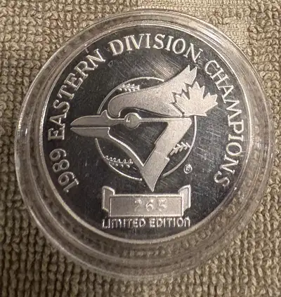 Blue Jays 1 Troy Oz Silver Coin, View more