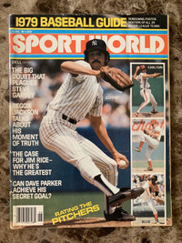 4 Old Sports Magazines