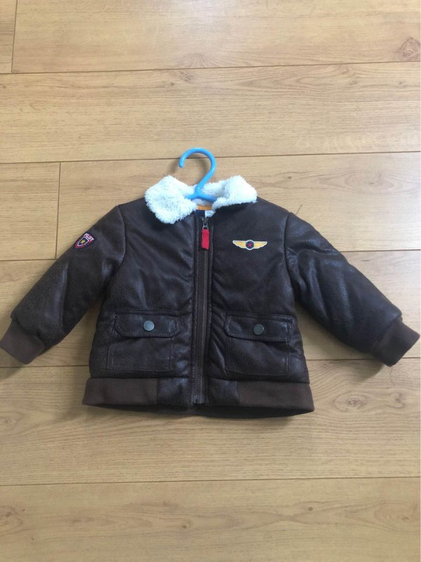 kids aviator jacket 12M/ manteaux aviation pour enfant 12 M in Clothing - 12-18 Months in Gatineau