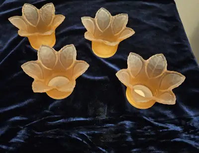 ART GLASS CANDLE HOLDERS, View more