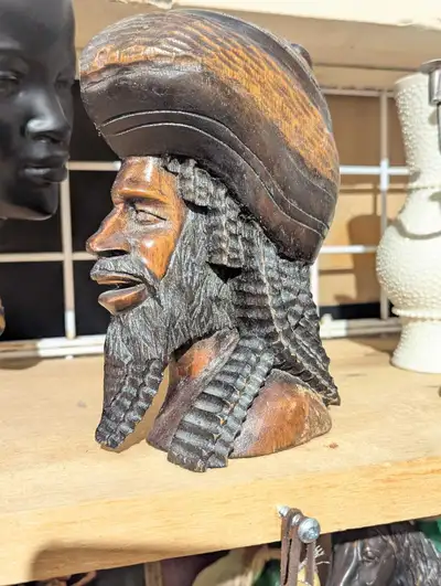 Very Nice Wood Carving Figure, View more