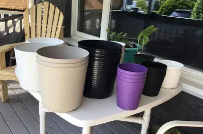 Outdoor and Indoor Flower Pots and Planters Assorted Sizes, View more