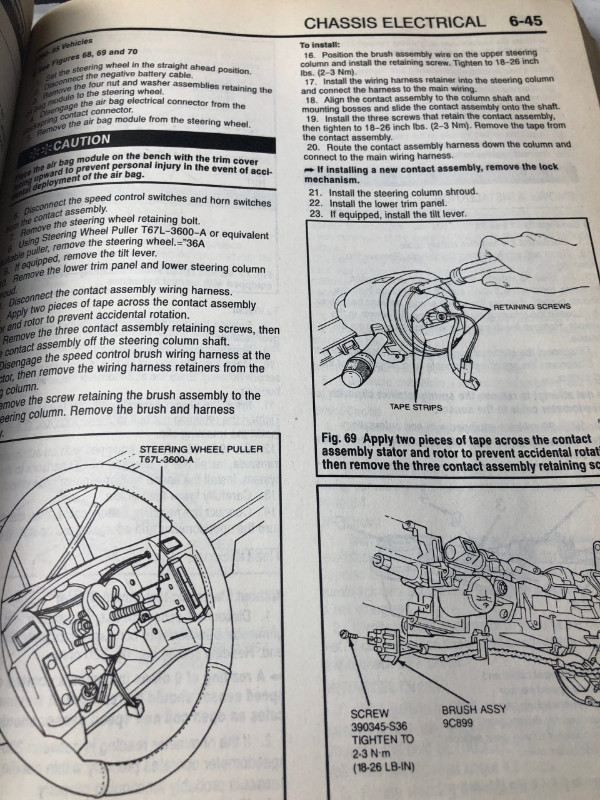 1986 - 1995 CHILTON FORD TAURUS MERC SABLE REPAIR MANUAL #M0067 in Textbooks in Edmonton - Image 3