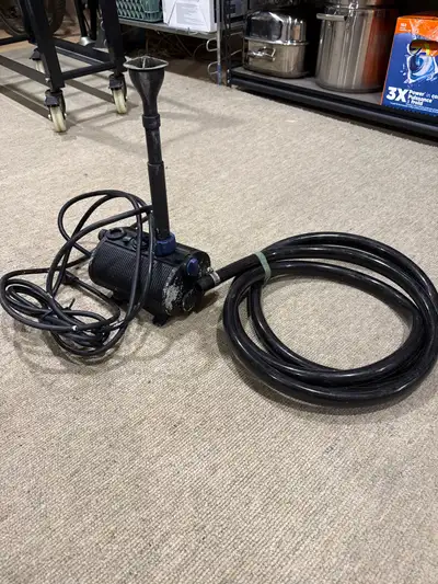 Oase Pond pump and hose, View more