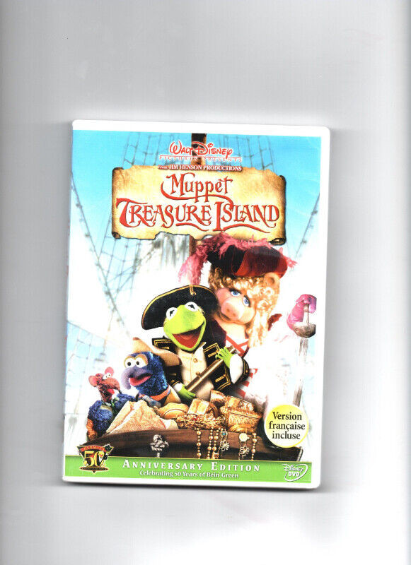 DVD WALT DISNEY MUPPET TREASURE ISLAND VERSION FRANÇAISE INCLUSE dans CD, DVD et Blu-ray  à Laval/Rive Nord