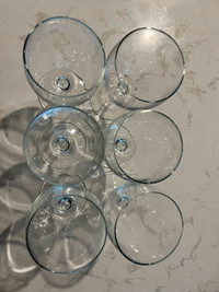 Vintage Luminarc - 6 x Wine glasses 8 oz. Made in France