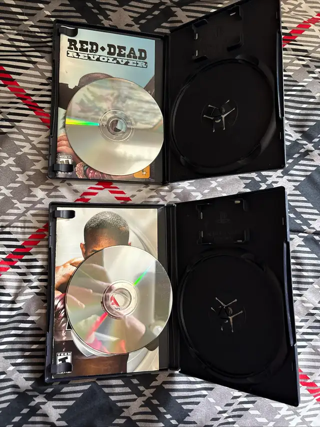 Lot Of 4 PS2 Games Red Dead Revolver, Fight Night 04, & More in Older Generation in City of Toronto - Image 5