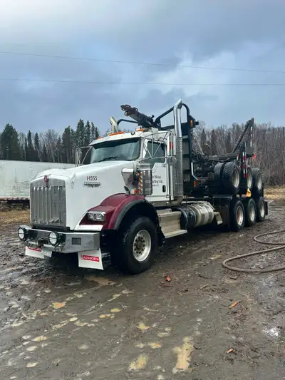 X15 engine 9'6'' bunks newer winter tires MVI runs out end of July $140k for truck with bare frame