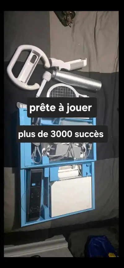 console wii A1 complète avec plus de 3000 succès , View more