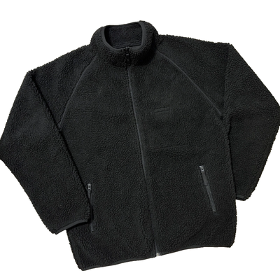 Manastash Jacket Black Full Zip Sherpa Fleece Lined Mens XL, View more