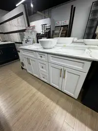 Solid wood 60” VANITY JUST FOR 999$