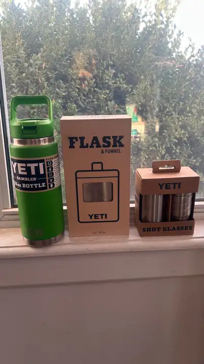 unopened yeti products, View more