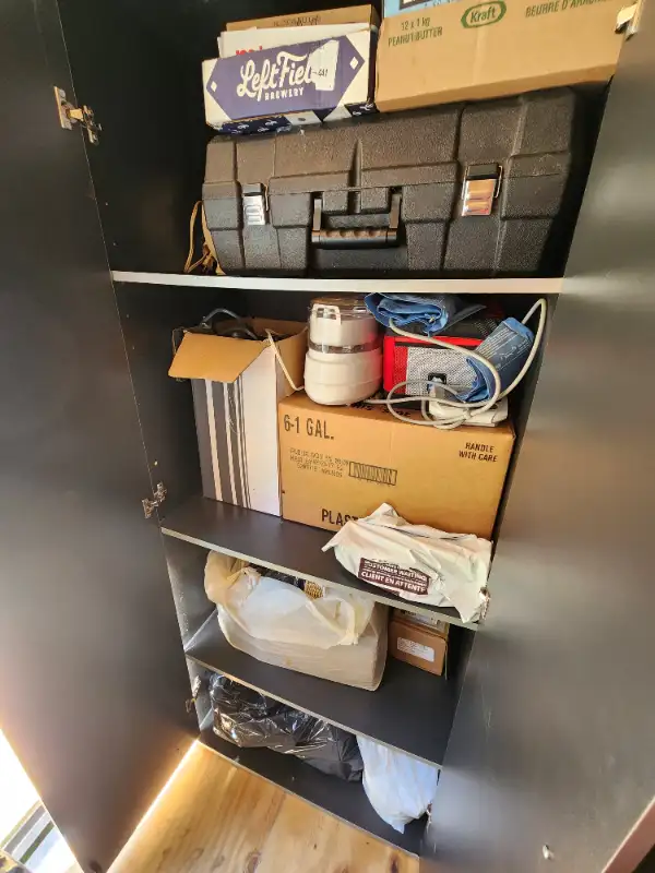 Wood Storage Cabinets 2 Available For Kitchen Basements Garage in Room Rentals & Roommates in Windsor Region - Image 8