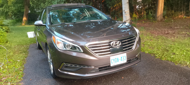 For sale: Fully loaded 2015 Hyundai Sonata Limited with sunroof in Cars & Trucks in Ottawa