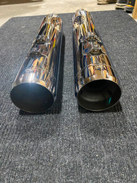 S&S mufflers for Harley touring